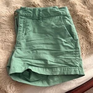 Old Navy Mint Green High-Waist Casual Shorts